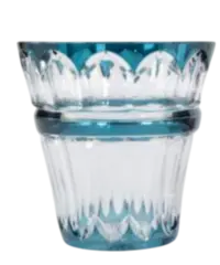 1950's Clear Cut Crystal Vase