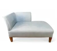 Margaret Thatcher Family Chaise Longue in Iconic "Thatcher Blue.