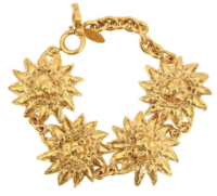 lion head sunburst bracelet.