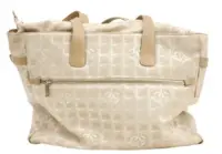 Beige Travel Tote